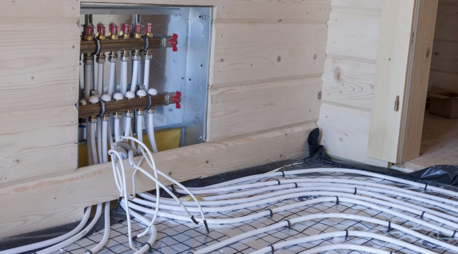 New floor heating system